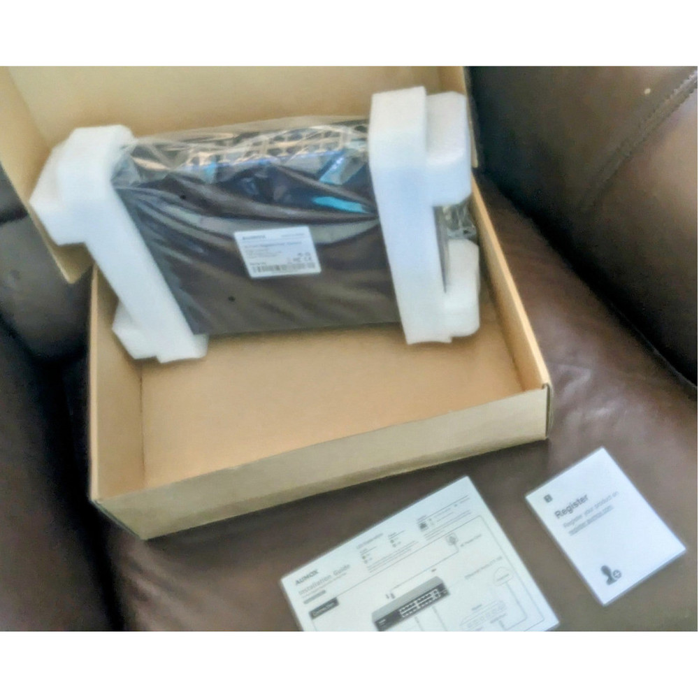 Aumox 18-Port Ethernet Gigabit PoE Switch, 16-Port PoE with 2 Uplink Gigabit Por - Picture 6 of 6